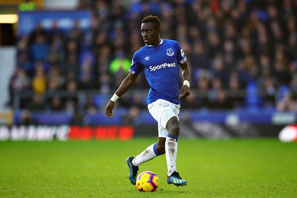Idrissa Gueye, gelandang tengah Everton. Copyright: INDOSPORT