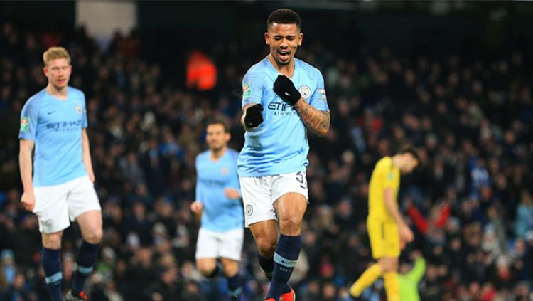 Gabriel Jesus cetak 4 gol