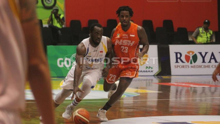 Laga IBL 2018/19 NSH Jakarta vs Bogor Siliwangi.