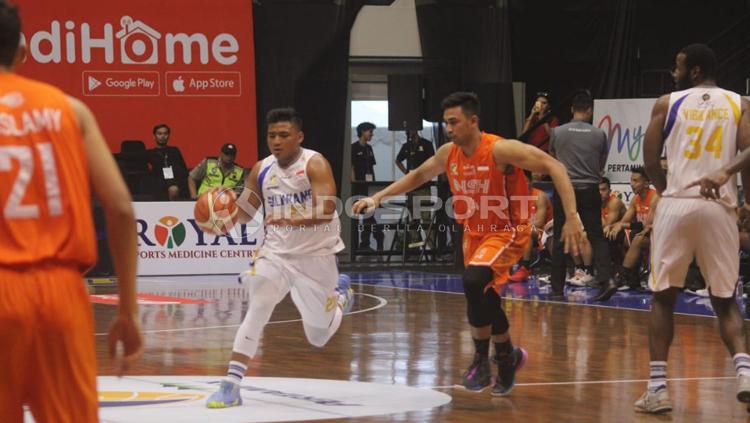 Laga IBL 2018/19 NSH Jakarta Bogor Siliwangi.