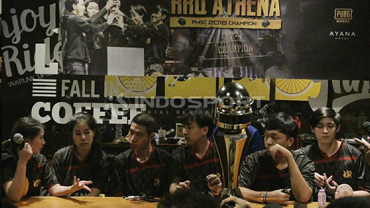 RRQ Athena selaku salah satu divisi PUBG Mobile tim eSports RRQ, punya cara unik untuk menunjukkan pencapaiannya sepanjang tahun 2019.