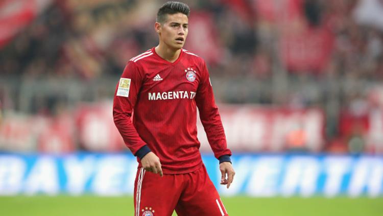 Pemain Bayern Munchen, James Rodriguez. Copyright: INDOSPORT