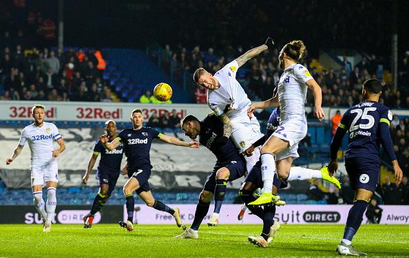 Suasana pertandingan Derby County vs Leeds United. Copyright: INDOSPORT