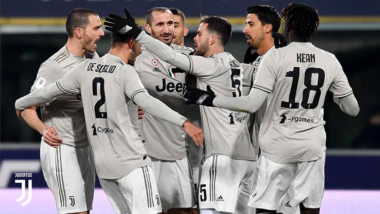 Hasil Pertandingan Coppa Italia Bologna vs Juventus