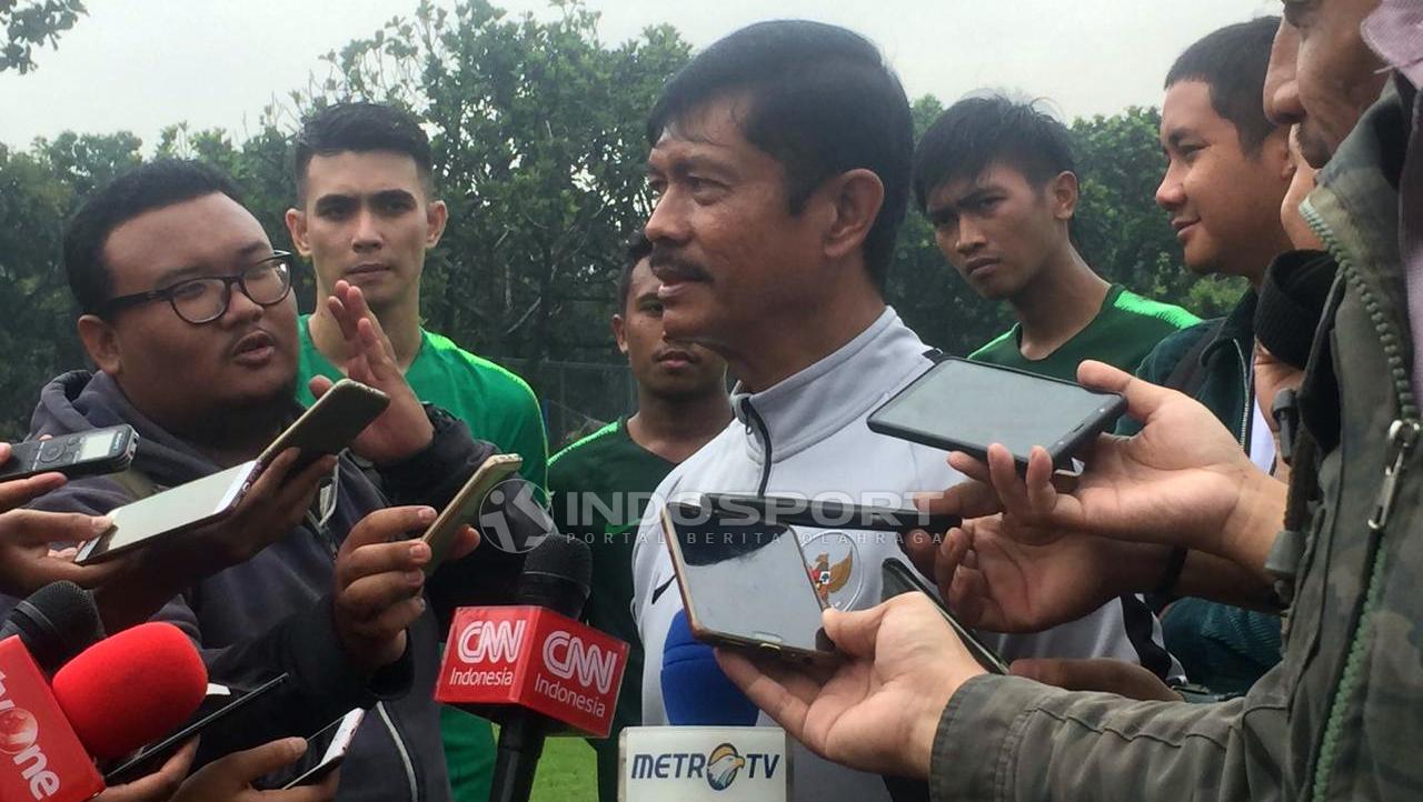 Pelatih Timnas Indonesia U-22, Indra Sjafri.