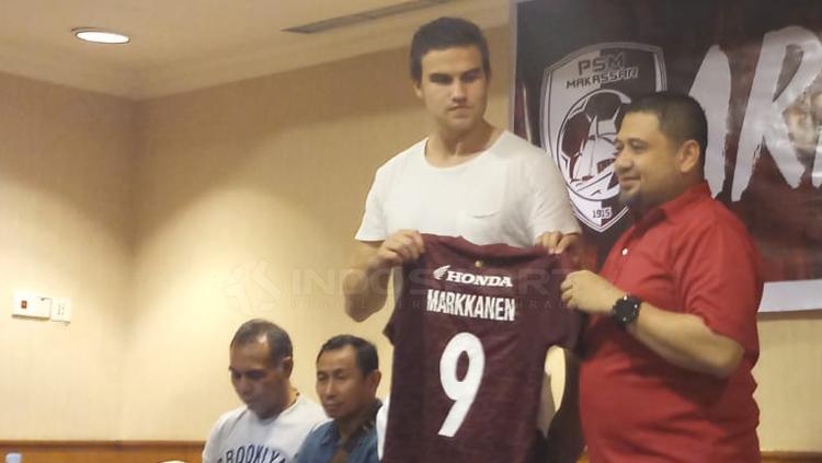 Final Piala Indonesia 2018/19 rupanya masih terngiang diingatan mantan penyerang asing PSM Makassar asal Finlandia, Eero Pekka Sakari Markkanen. - INDOSPORT