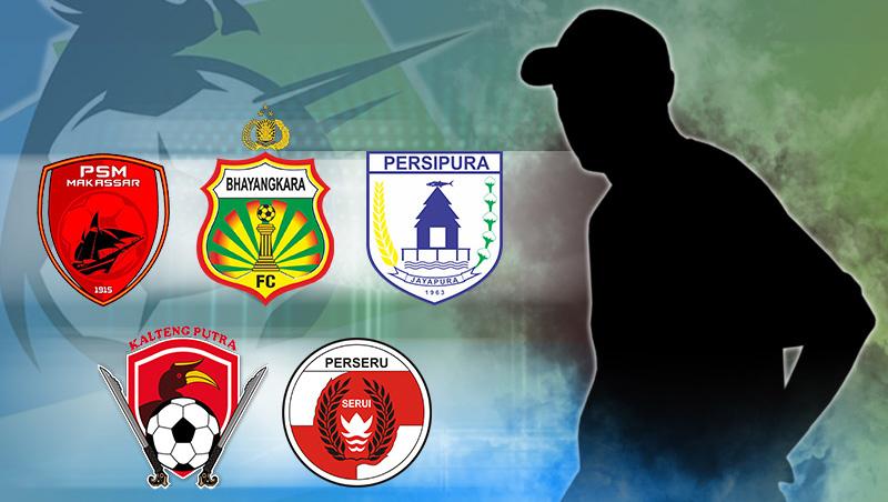Menilik Pelatih yang Cocok Untuk 5 Klub Liga 1.