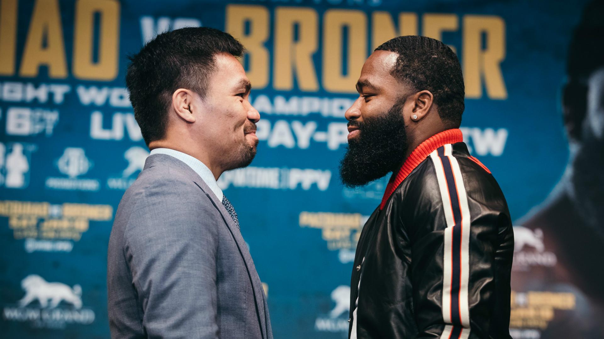 Duel Adrien Broner vs Manny Pacquiao.