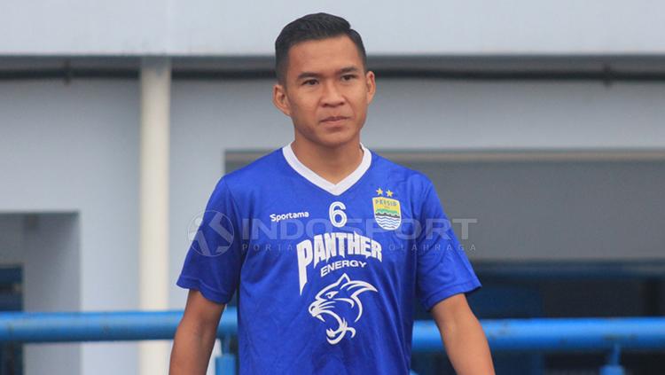 Pemain Persib Bandung, Erwin Ramdani Copyright: Arif Rahman/INDOSPORT