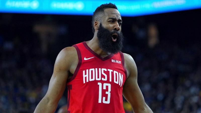 James Harden, pemain megabintang milik Houston Rockets.