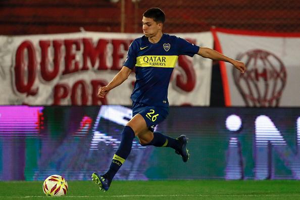 Leonardo Balerdi saat masih bermain untuk Boca Juniors. Copyright: INDOSPORT