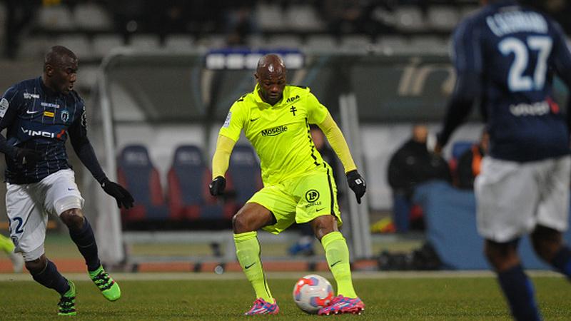 Christian Bekamenga saat bermain di Ligue 2 Prancis