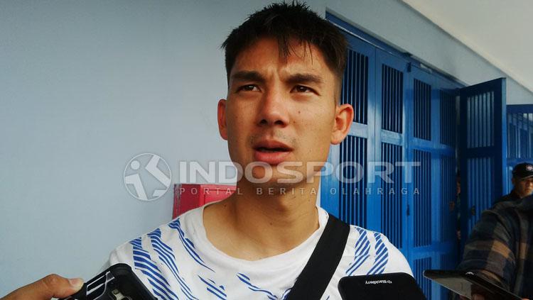 Kim Jeffrey Kurniawan, gelandang serang Persib Bandung.
