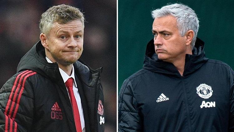 Ole Gunnar Solskjaer dianggap lebih rendah dari Jose Mourinho setelah Manchester United kehilangan kesempatan raih trofi Piala FA.