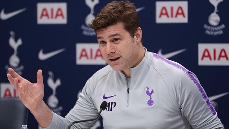 Mauricio Pochettino, pelatih Tottenham Hotspur. Copyright: INDOSPORT
