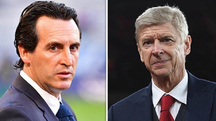 Pelatih dan mantan pelatih Arsenal