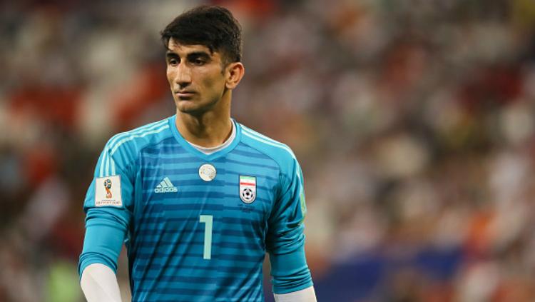 Kiper Timnas Iran, Alireza Beiranvand.