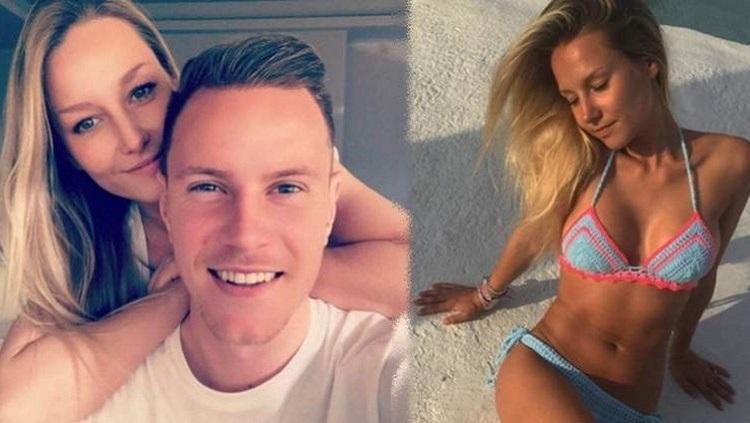 Daniela Jehle, Istri kiper Barcelona Marc-Andre ter Stegen - INDOSPORT