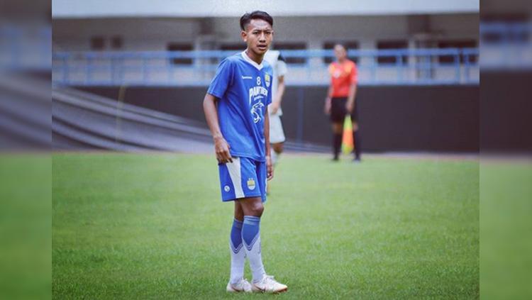 Pemain Persib Bandung U-19 Beckham Putra Nugraha. Copyright: Instagram/@beckhamputran