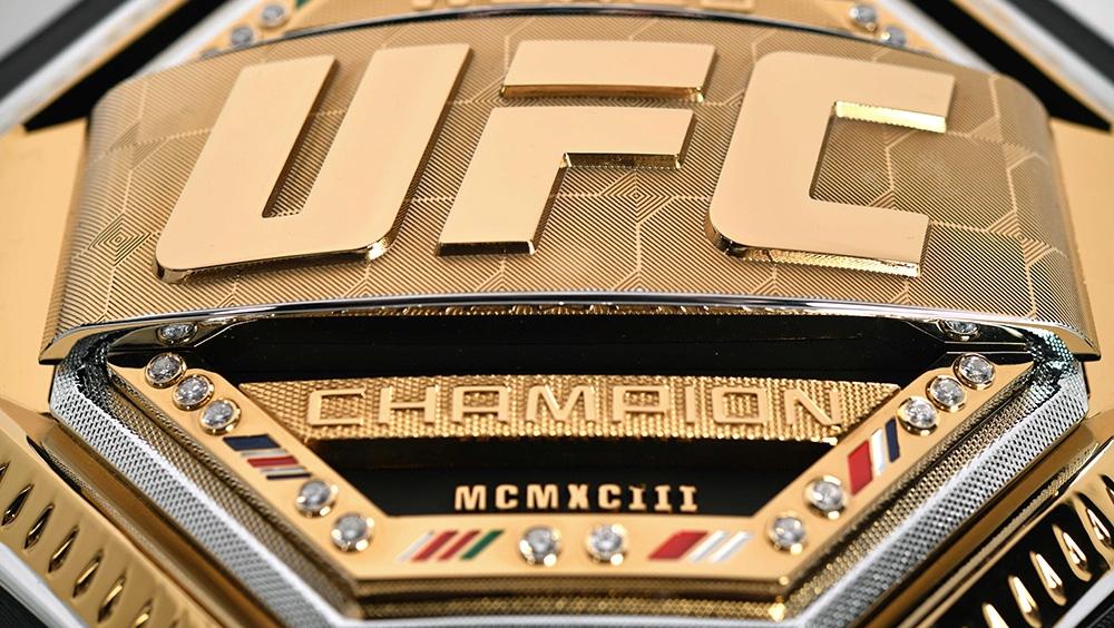 Sabuk UFC. - INDOSPORT
