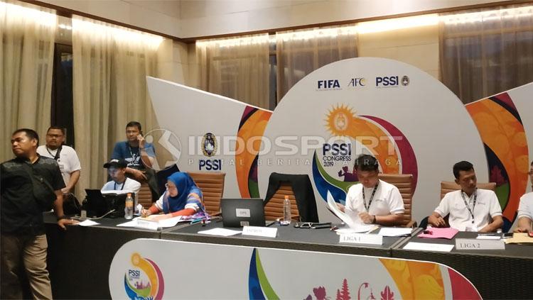 Kongres PSSI. Copyright: Fitra Herdian/PSSI