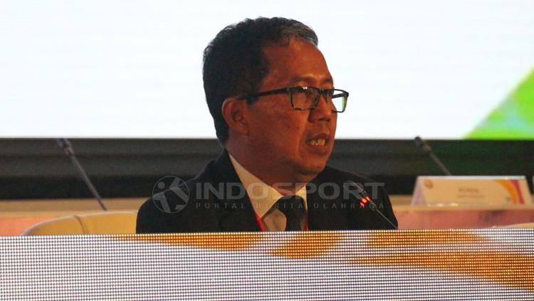 Joko Driyono dalam Congress PSSI 2019