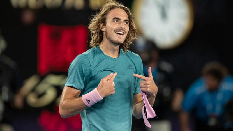 Stefanos Tsitsipas.