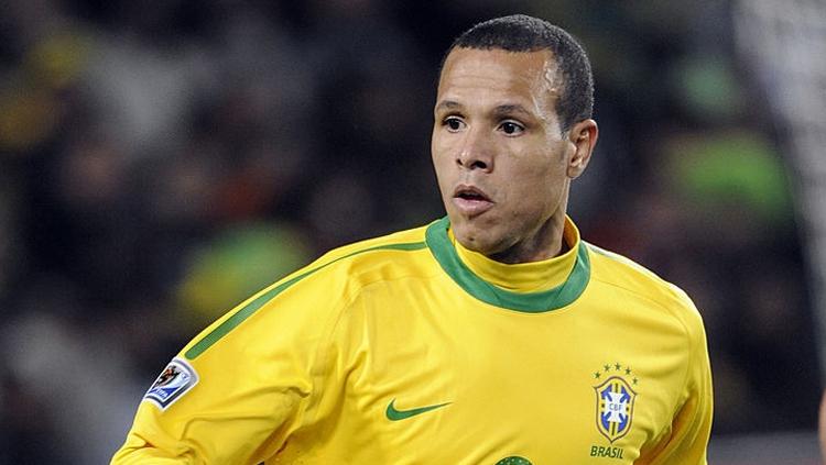 Luis Fabiano penyerang Timnas Brasil Copyright: INDOSPORT