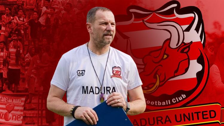 Dejan Antonic, pelatih Madura United