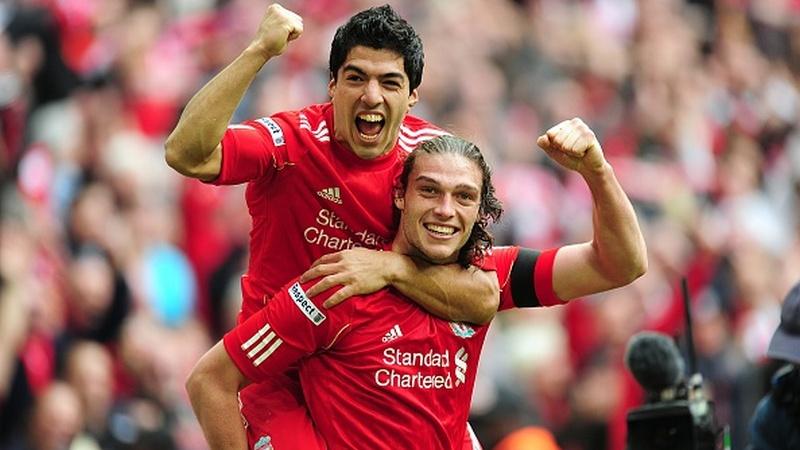 Luis Suarez dan Andy Carroll Copyright: Getty Images