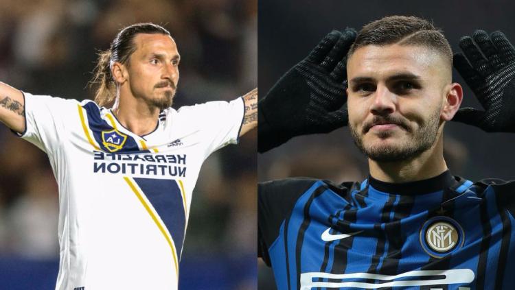 Icardi dianggap mirip dengan Ibrahimovic