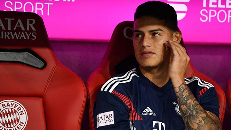 James Rodriguez, playmaker Bayern Munchen. Copyright: INDOSPORT