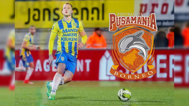 Jan Lammers, pemain baru Borneo FC.