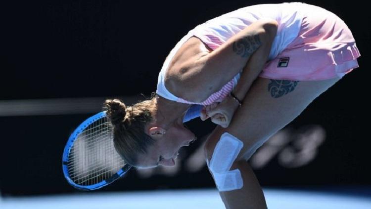 Karolina Pliskova berhasil mengalahkan Serena Williams di Australia Terbuka 2019 Copyright: Lukas Coch