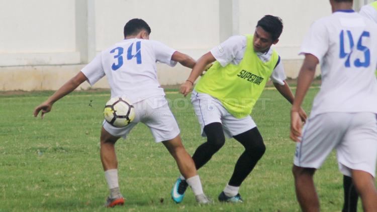 Suasana latihan pemain PSIS Semarang.