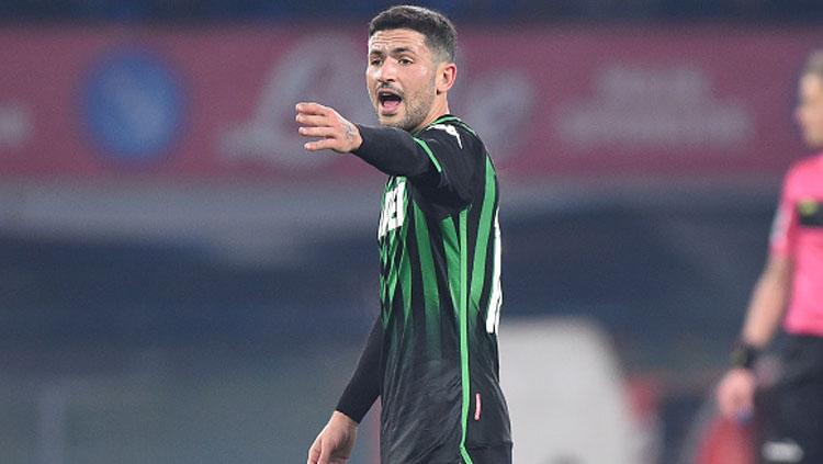 Stefano Sensi, gelandang serang Sassuolo. Copyright: INDOSPORT