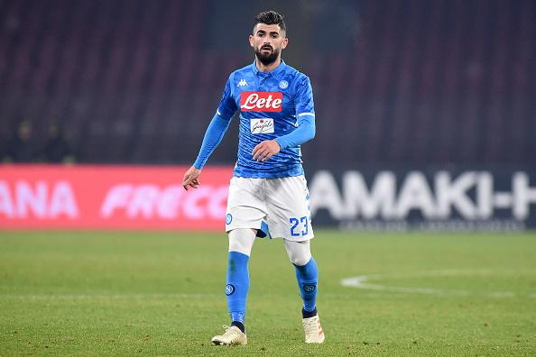 Elseid Hysaj, bek sayap Napoli. Copyright: INDOSPORT