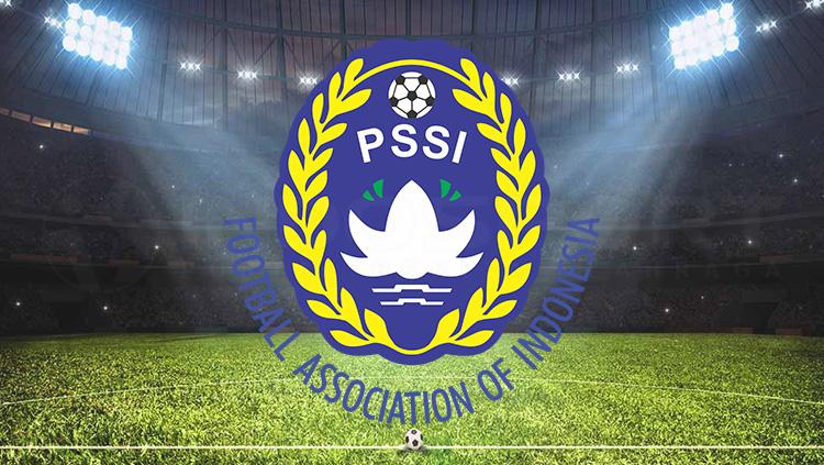 Logo Persatuan Sepak Bola Seluruh Indonesia (PSSI).