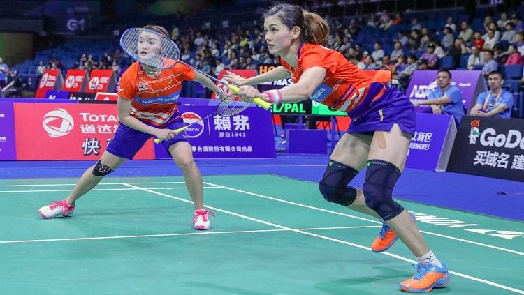 Ganda putri Malaysia, Vivian Hoo/Woon Khe, murka saat menjalani karantina usai mengikuti kompetisi All England 2020.