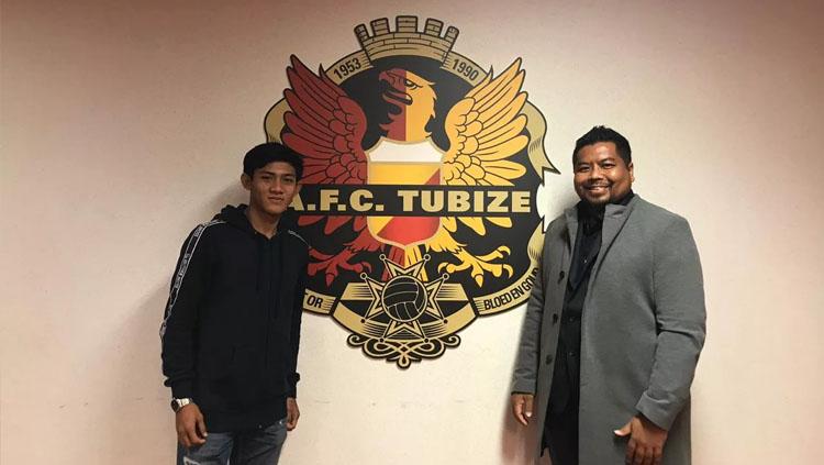 Firza Andika mengaku belum mendapat bayaran gaji selama 6 bulan dari AFC Tubize.