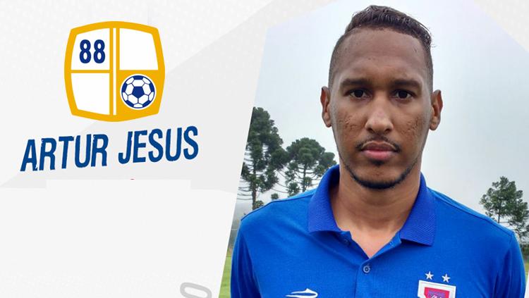 Artur Jesus Vieira dan logo Barito Putera Copyright: INDOSPORT