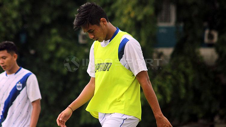 Septian David Maulana mecetak satu gol bagi PSIS di uji coba