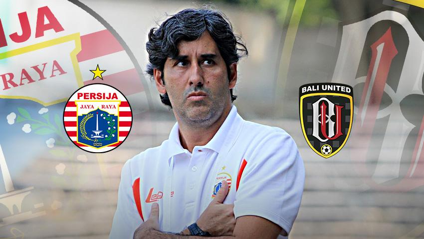 Pelatih Bali United, Stefano Cugurra Teco.