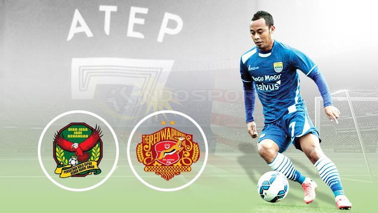 Klub Malaysia bisa jadi pelabuhan Atep Rizal, diantaranya Kelantan FA dan Kedah FA