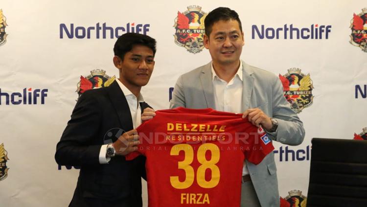 AFC Tubize juga sepakat kerja sama dengan Northcliff sebagai bagian kesepakatan transfer Firza Andika