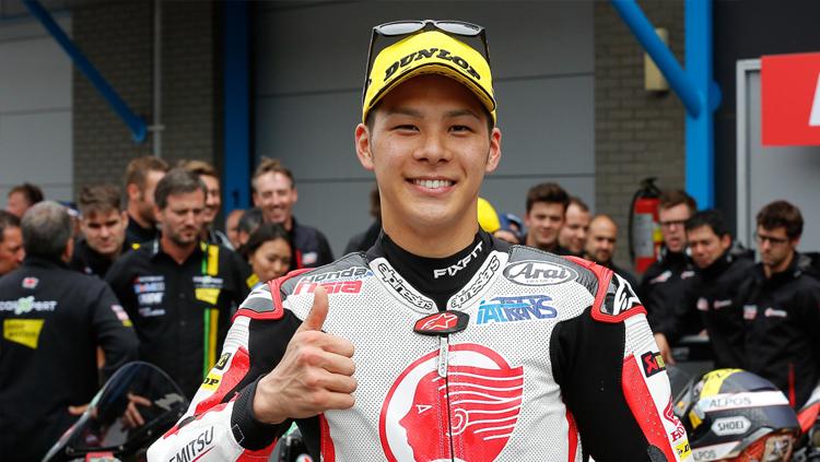 Takaaki Nakagami, pembalap MotoGP asal Jepang, memperpanjang kontraknya Bersama LCR Honda Idemitsu. - INDOSPORT