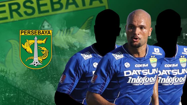 Tiga eks Persib yang cCocok jadi penyerang baru Persebaya Surabaya, salah satunya Sergio Van Dijk