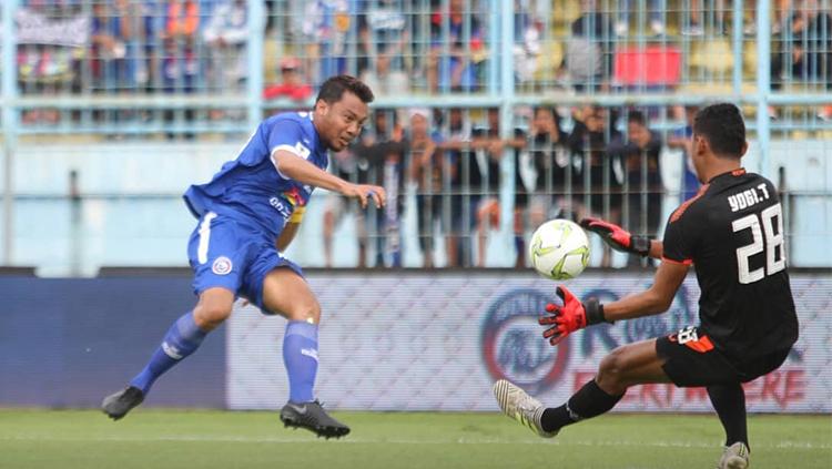 Pertandingan Piala Indonesia Antara Arema vs Persita Copyright: Instagram/aremafcofficial