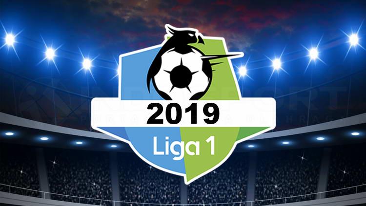 Logo Liga 1 2019. - INDOSPORT