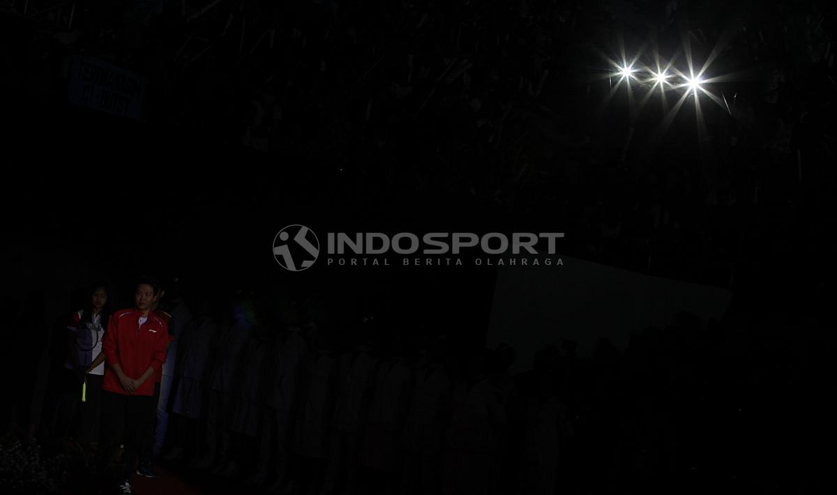 Butet di acara farewel dirinya yang dilaksanakan sebelum babak final Indonesia Master 2019.